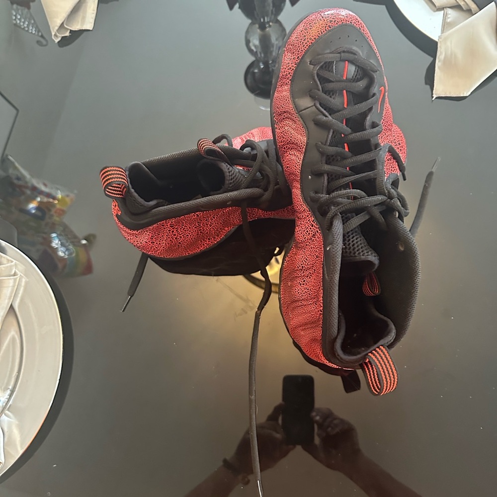 Nike Red and Black Athletic Shoes - Picture 5 of 5